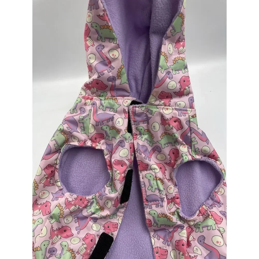Fuzzyard Warm Unicorn Dog Coat/Jacket Size S Pink/Purple
